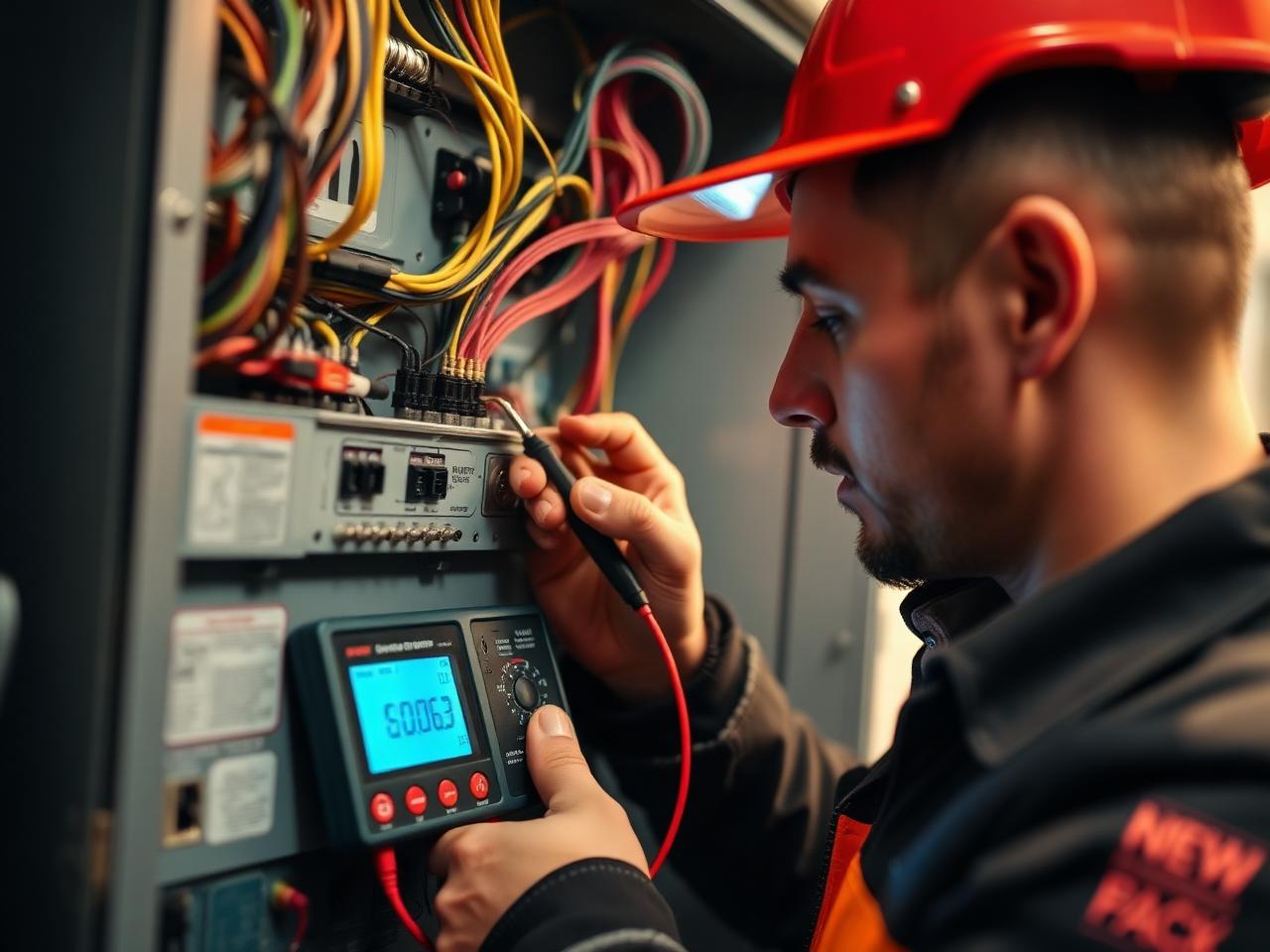 Furnace system being evaluated during a residential service visit in Mukilteo Washington